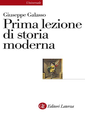 cover image of Prima lezione di storia moderna